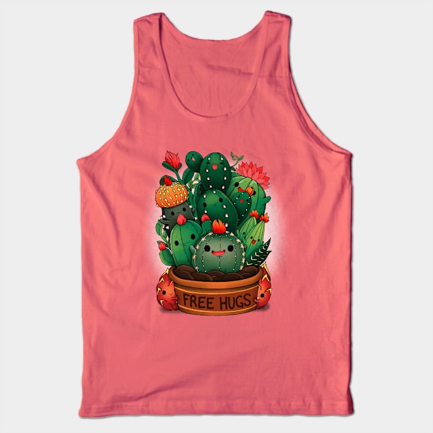 Free Hugs Tank Top by Vallina84